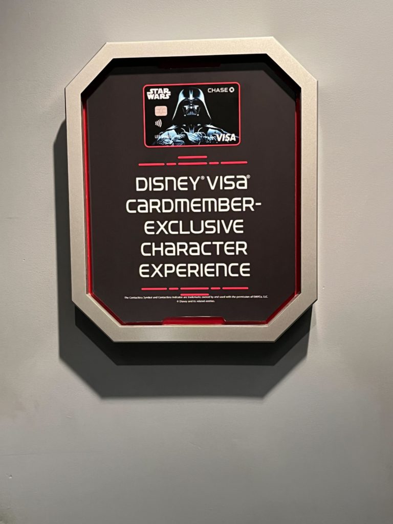 Disney Visa Cardmember Darth Vader Meet & Greet June 2023 DHS
