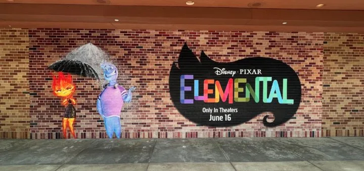 Disney Pixar's "Elemental" opens in Walt Disney World.
