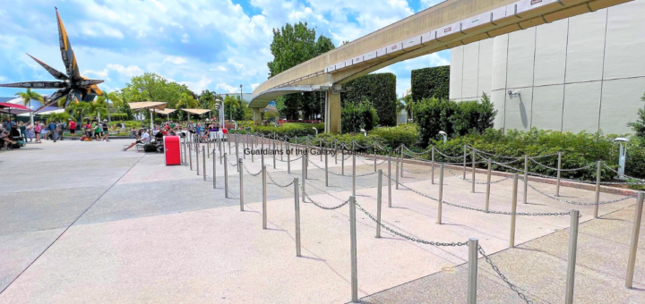 Guardians of the Galaxy Cosmic Rewind Extended Queue