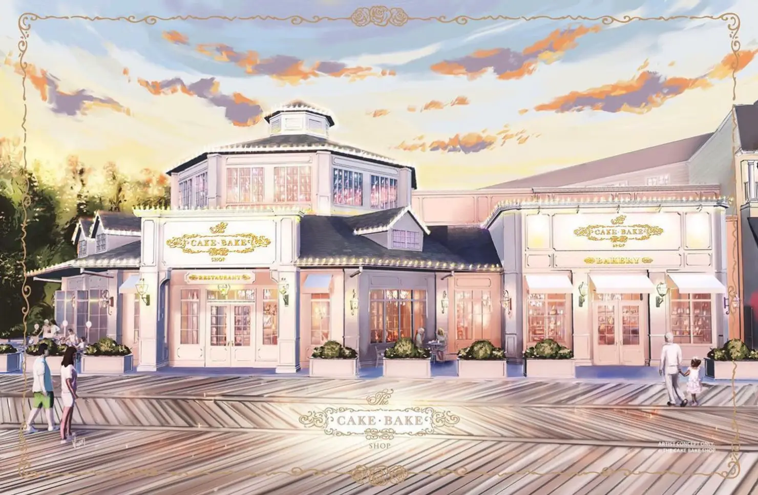 The Cake Bake Shop Restaurant at The Disney BoardWalk
