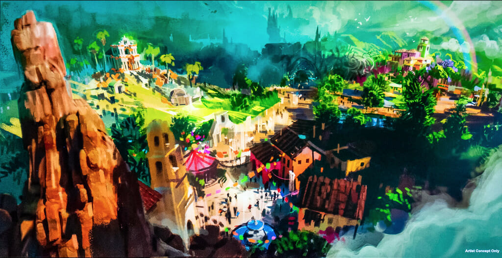 Disney Villains Land Concept Art