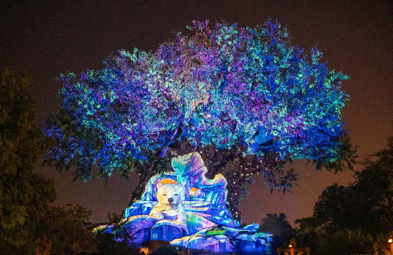 Disney's Animal Kingdom Holiday Christmas Tree of Life