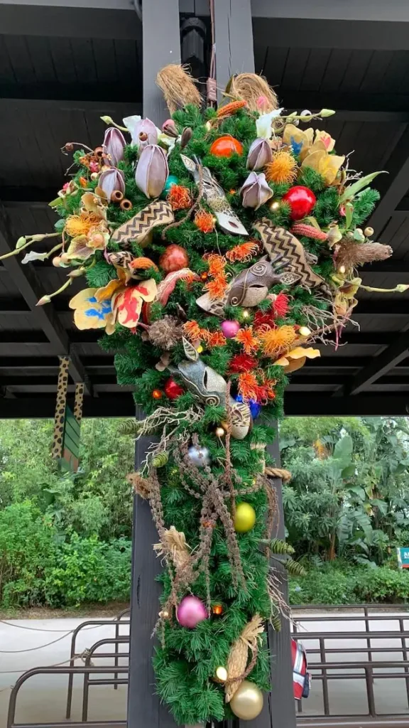 Animal Kingdom's Holiday Decorations