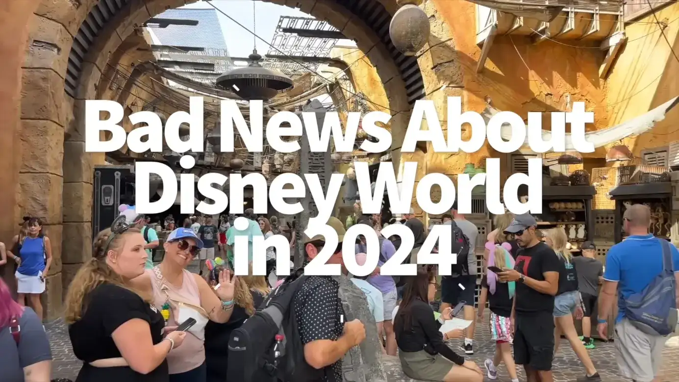 BAD News About Disney World in 2024