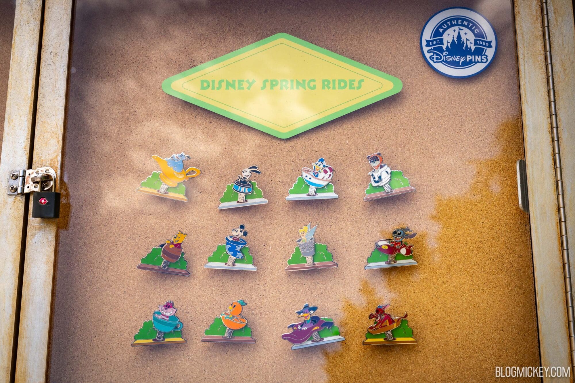 Disney Spring Rides Pins