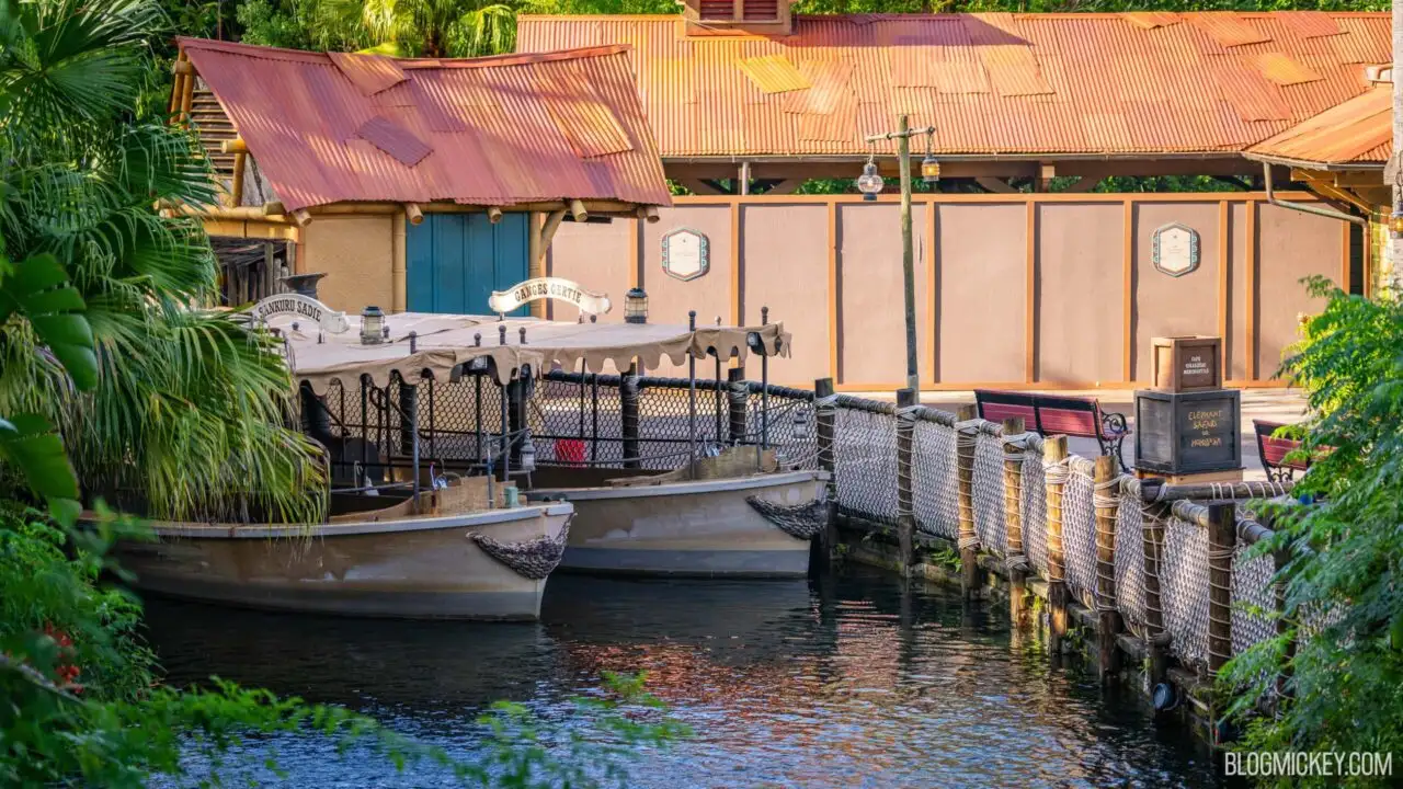 Jungle Cruise Closed for Refurbishment as Boats are Relocated at Magic Kingdom
