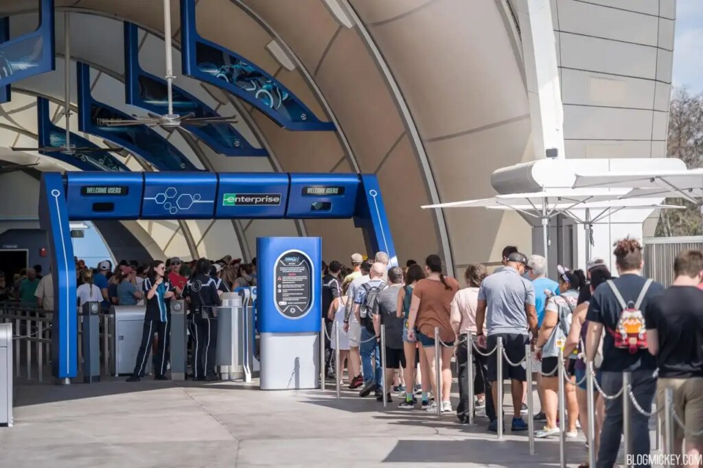 TRON Lightcycle Run Launches Traditional Standby Queue, Leading to Wait Times Exceeding 100 Minutes at Magic Kingdom