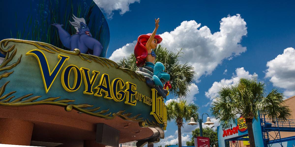 Voyage of the Little Mermaid entrance