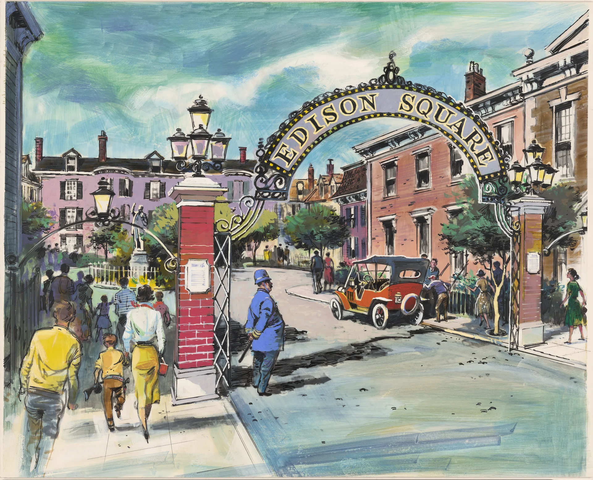 Carousel of Progress inspiration board for Walt Disney World update