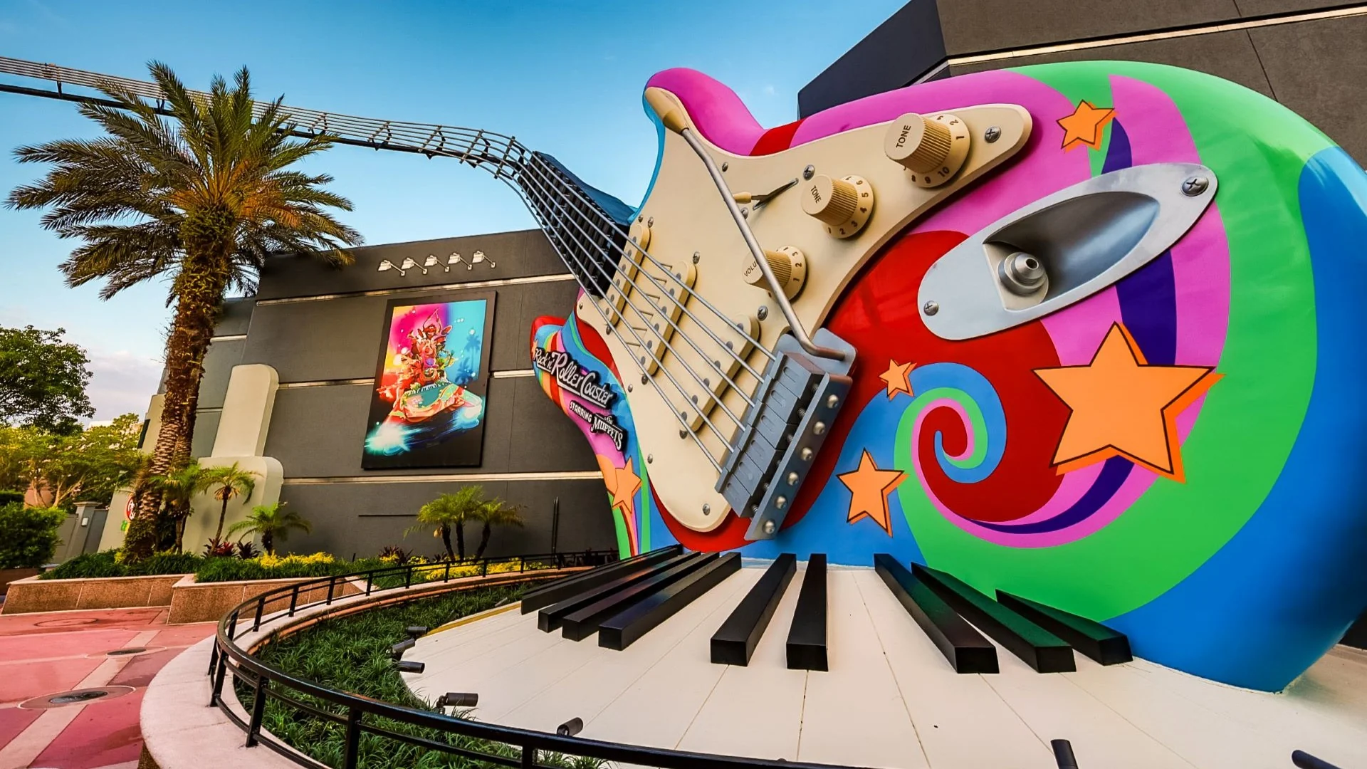 Rock 'n' Roller Coaster Starring The Muppets opening artwork at Disney's Hollywood Studios