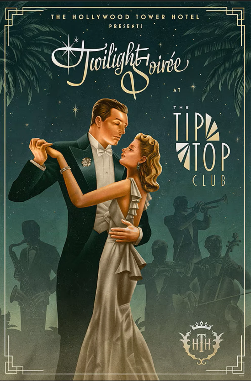 Twilight Soiree at the Tip Top Club poster for Disney Jollywood Nights