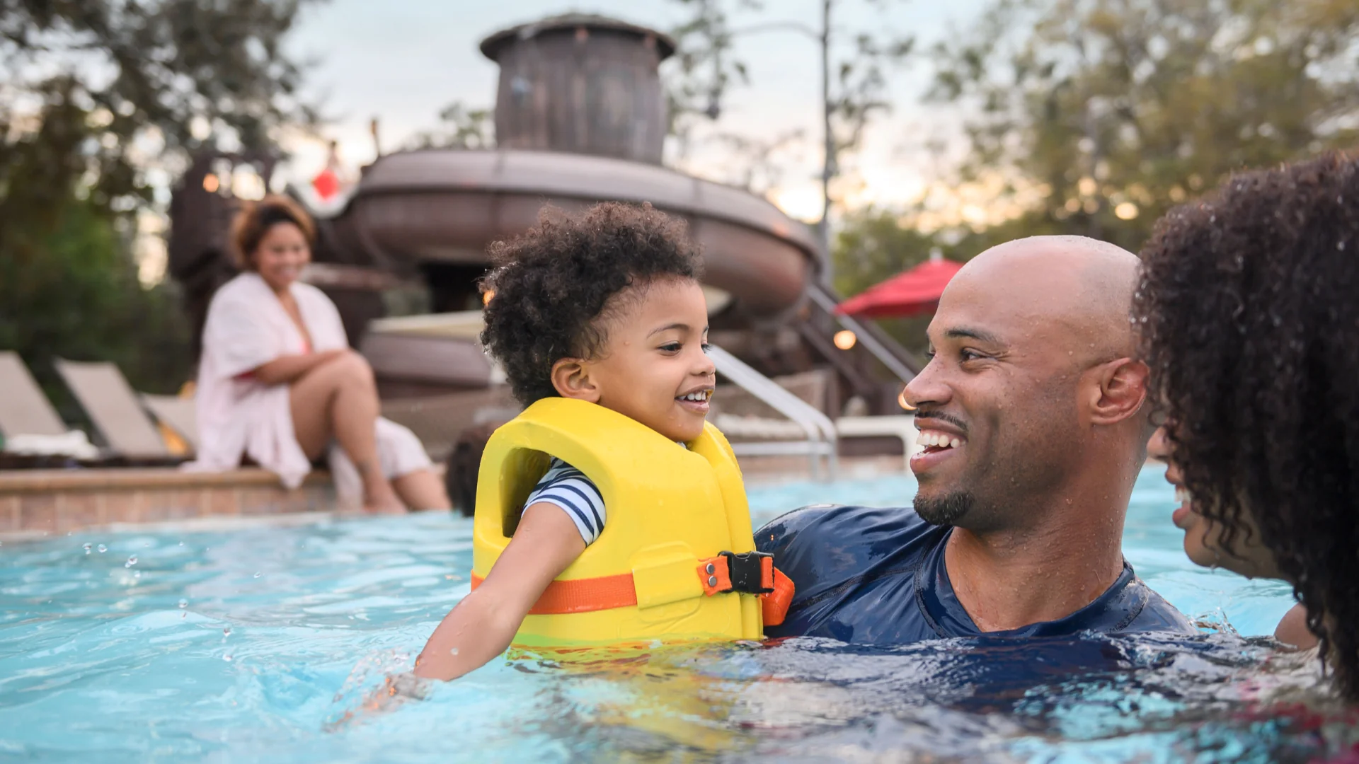 Expanded Meadow Swimmin' Pool area at Disney's Fort Wilderness Resort