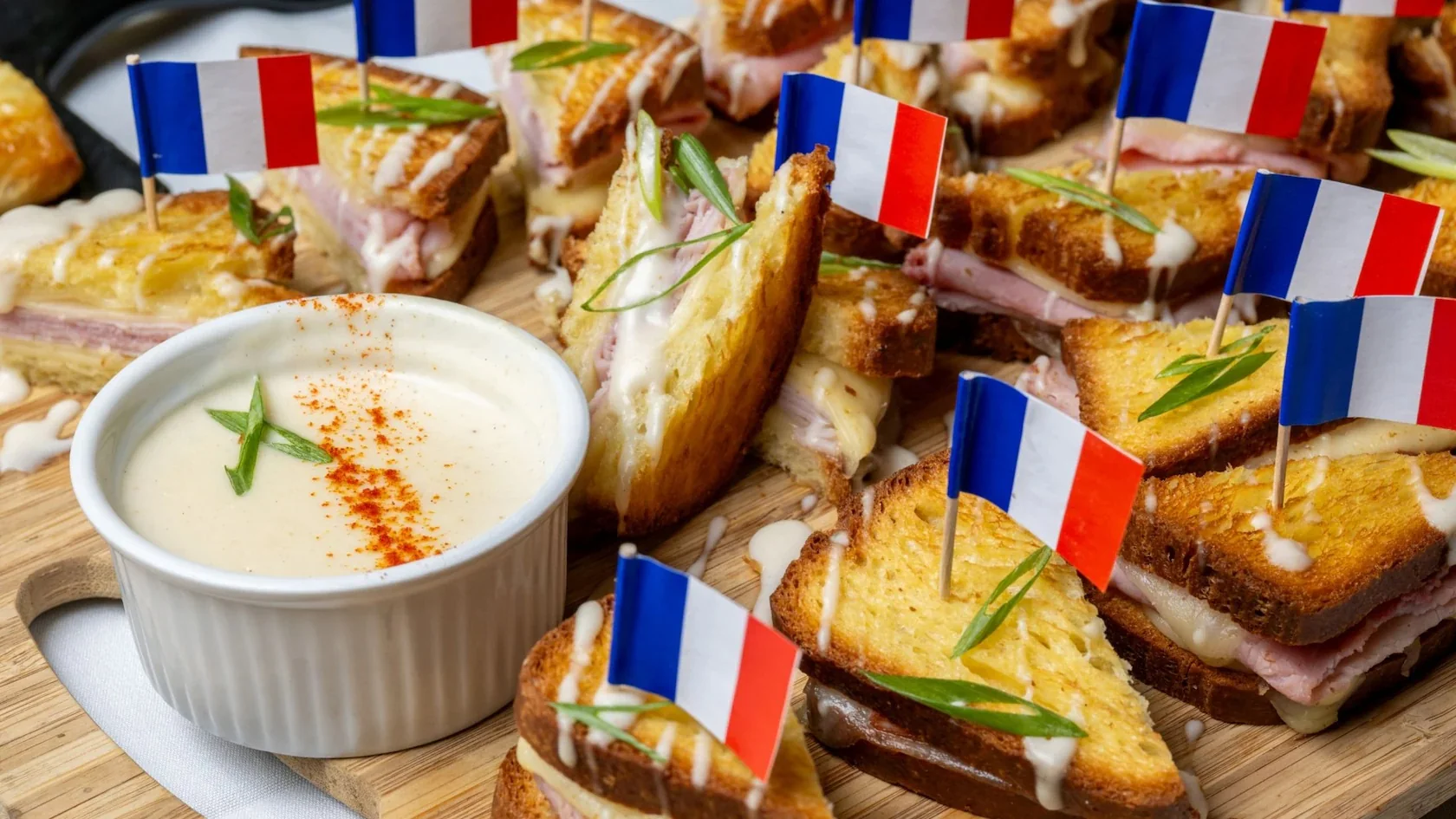 French pastries and breakfast dishes served at the Parisian Breakfast at Chefs de France