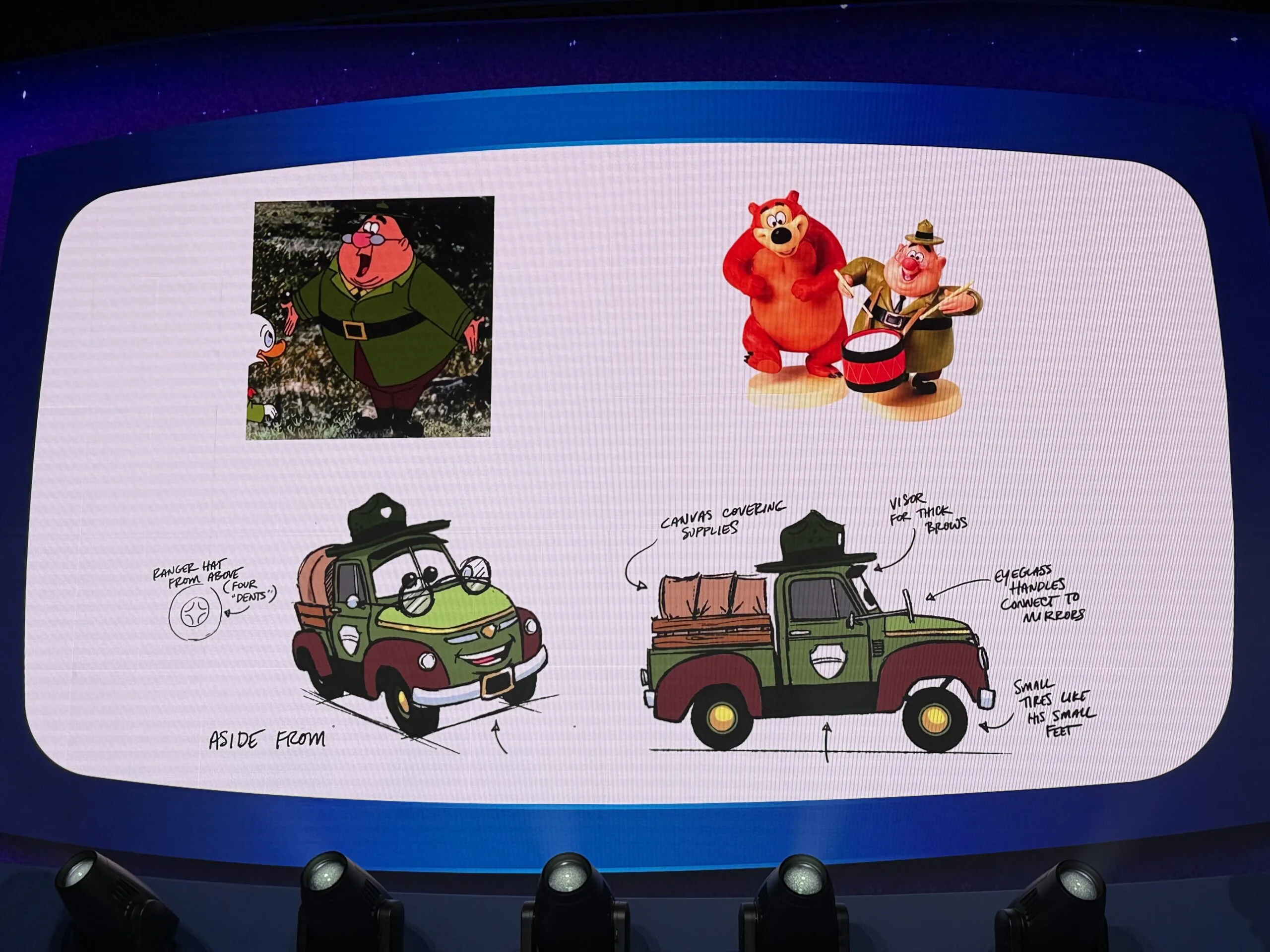 Development art for Ranger J. Autobahn Woodlore